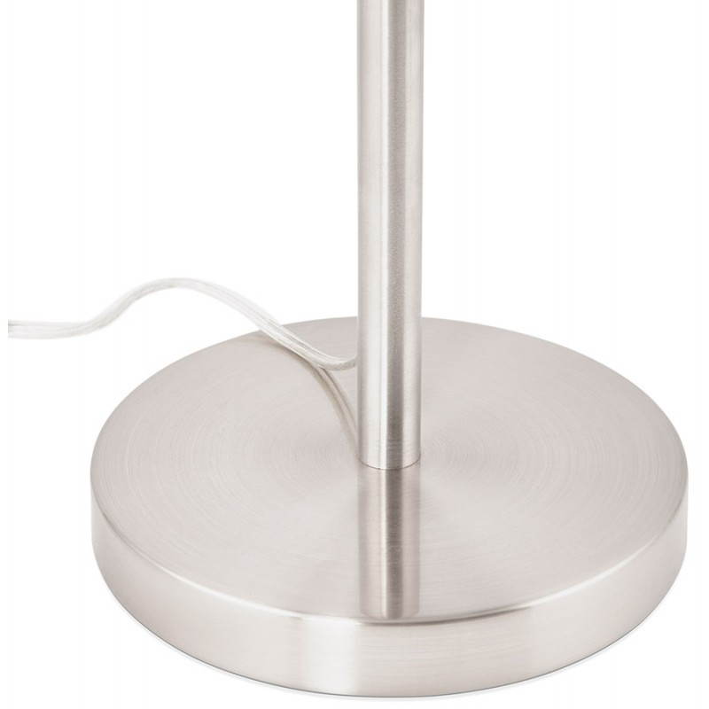 Lampe de table design réglable en hauteur LATIUM en tissu (noir) - image 28717