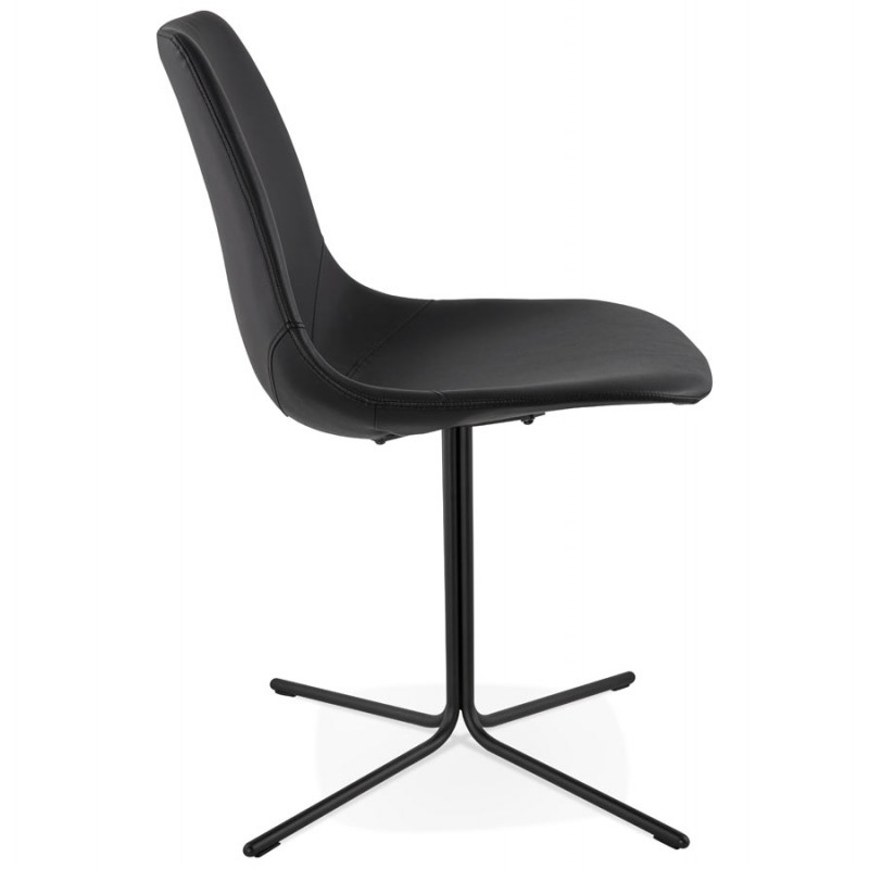 Chaise design OFEN en polyuréthane et métal peint (noir) - image 29051