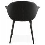 Stuhl-Design-Stuhl und ORLY moderne polyurethan (schwarz)