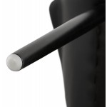 Silla de diseño y moderno poliuretan ORLY (negro)