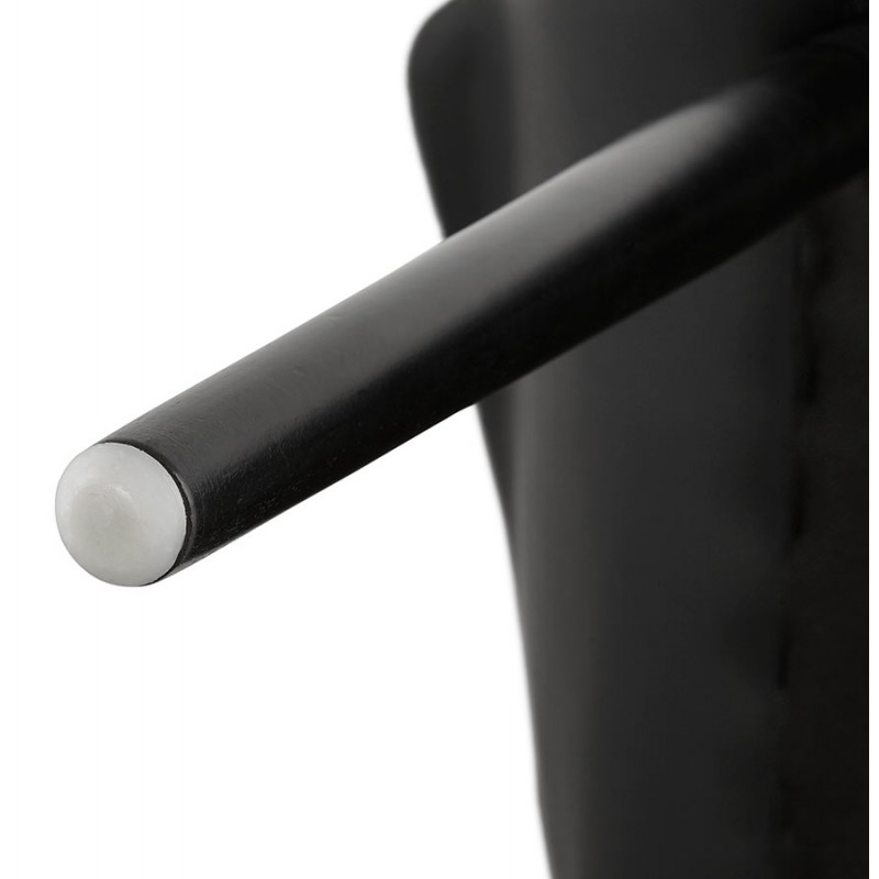 Silla de diseño y moderno poliuretan ORLY (negro) - image 29101