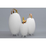 Lampe LED seau à champagne haut-parleur enceinte bluetooth KOODUU SYNERGIE S 65 (blanc)