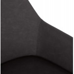 Silla de diseño y moderno SHELA (gris oscuro)