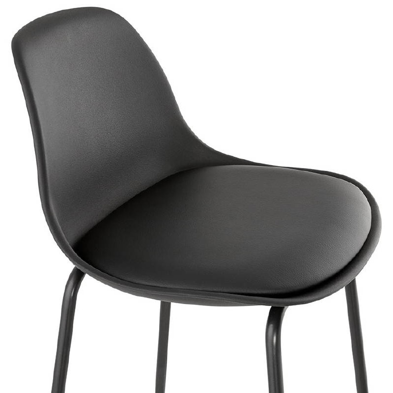 Tabouret de bar chaise de bar industriel OCEANE (noir) - image 37413
