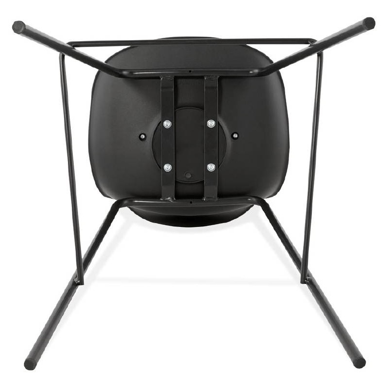 Tabouret de bar chaise de bar industriel OCEANE (noir) - image 37418