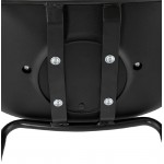 Tabouret de bar chaise de bar industriel OCEANE (noir)