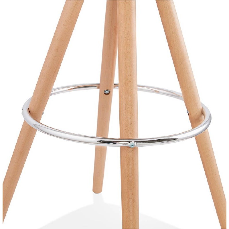 OCTAVE Scandinavian design bar stool (white) - image 37480