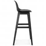 Sgabello da bar design bar JACK Chair (nero)