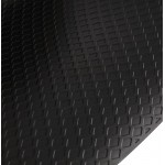 Tabouret de bar chaise de bar design ULYSSE pieds métal noir (noir)