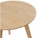 Doccetta estraibile tavoli d'arte in legno e rovere (naturale)