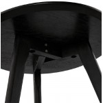 Ausziehbare Tische Kunst in Holz und Eiche (schwarz)