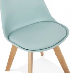 Modern Chair style Scandinavian Mermaid (sky blue)