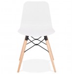 Scandinavian design chair CANDICE (white)
