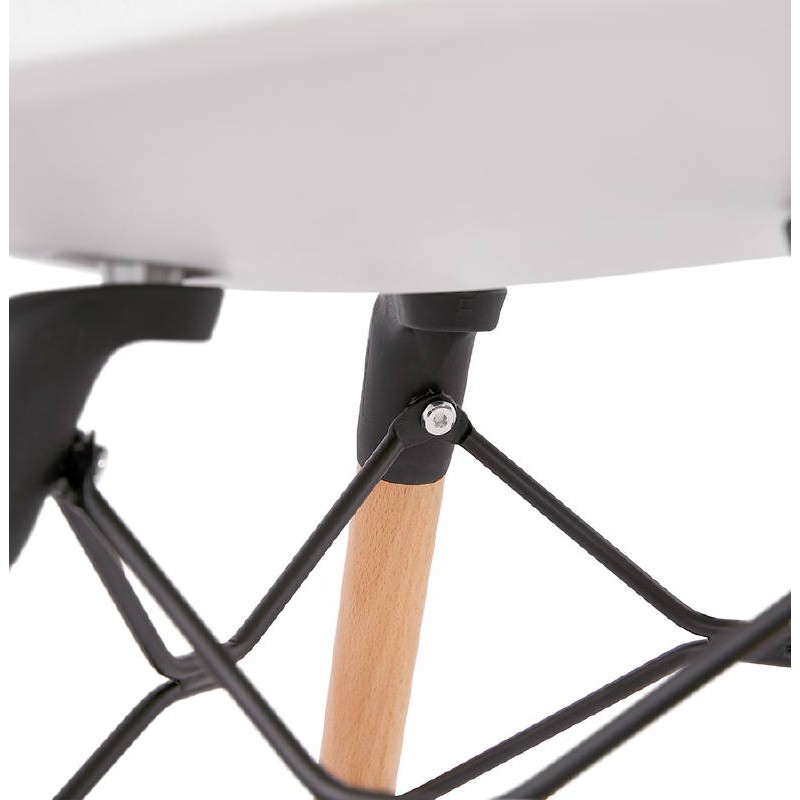 Chaise design scandinave CANDICE (blanc) - image 39465