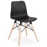 Scandinavian design chair CANDICE (black)
