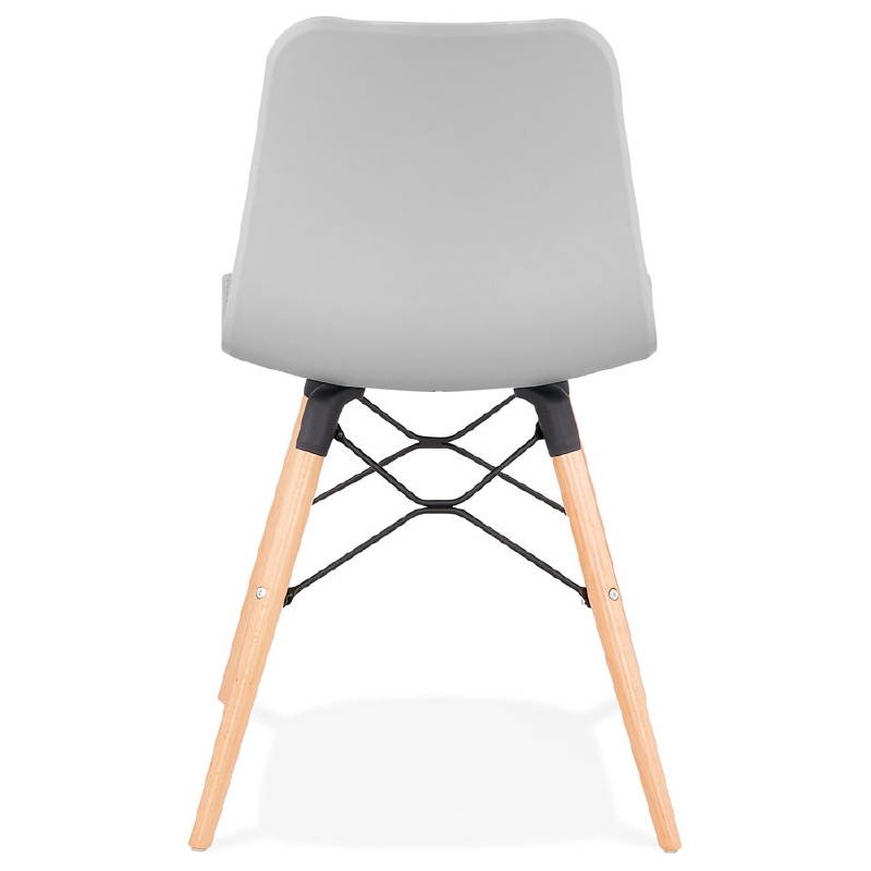 Scandinavian design chair CANDICE (light gray) - image 39518