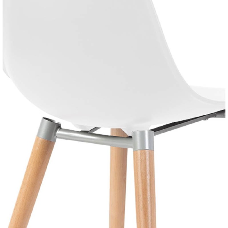 Chaise design scandinave ANGELINA (blanc) - image 39535