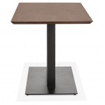 Design oder Meeting Tisch KENZA (150 x 70 x 75 cm) (Walnuss Finish)