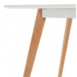 Tabellenentwurf skandinavischen oder Büro MAYA (120 x 78 x 77 cm) (weiß)