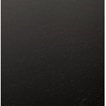 Office modern meeting (70 x 150 cm) NOEMIE (black) ash veneered wooden table
