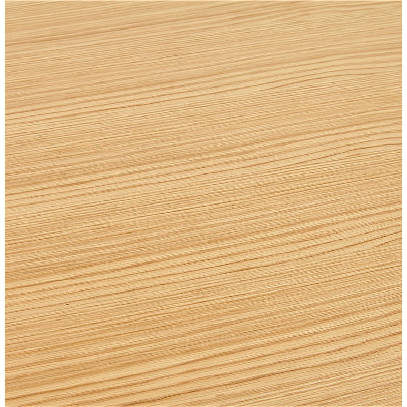 Mesa diseño o (180 x 90 cm) FOSTINE escritorio de madera (natural) - image 40302