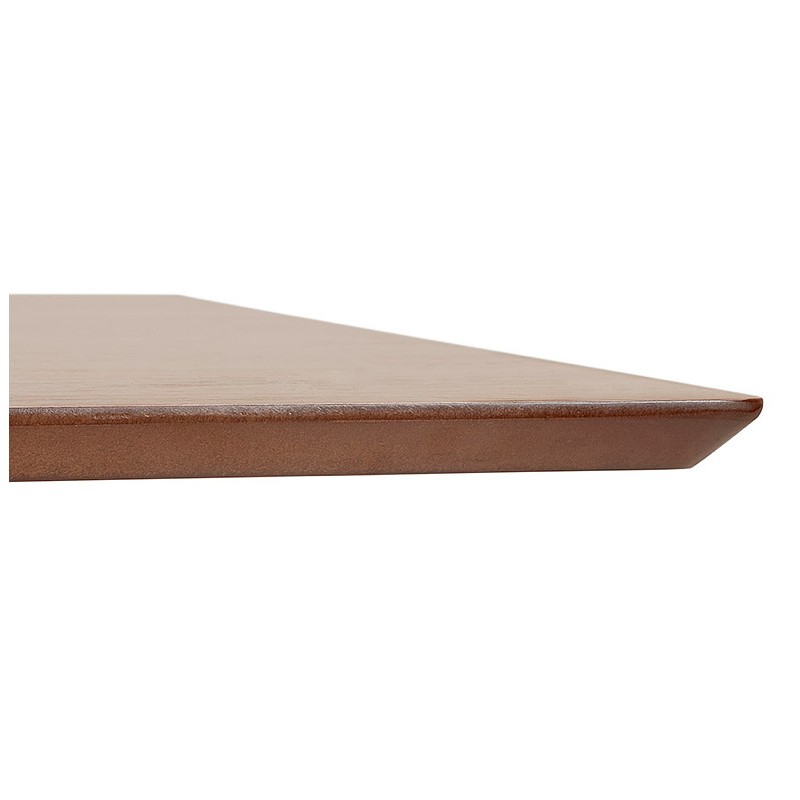 Table à manger design ou bureau (180x90 cm) FOSTINE en bois (finition noyer) - image 40331