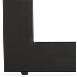 Diseño de tabla o madera de oficina ESTEL (negro) (150 x 70 cm)