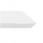 Table à manger design ou bureau (180x90 cm) DRISS en bois (blanc mat)