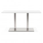 Design oder Meeting Tisch CORALIE (150 x 70 x 75 cm) (weiß)