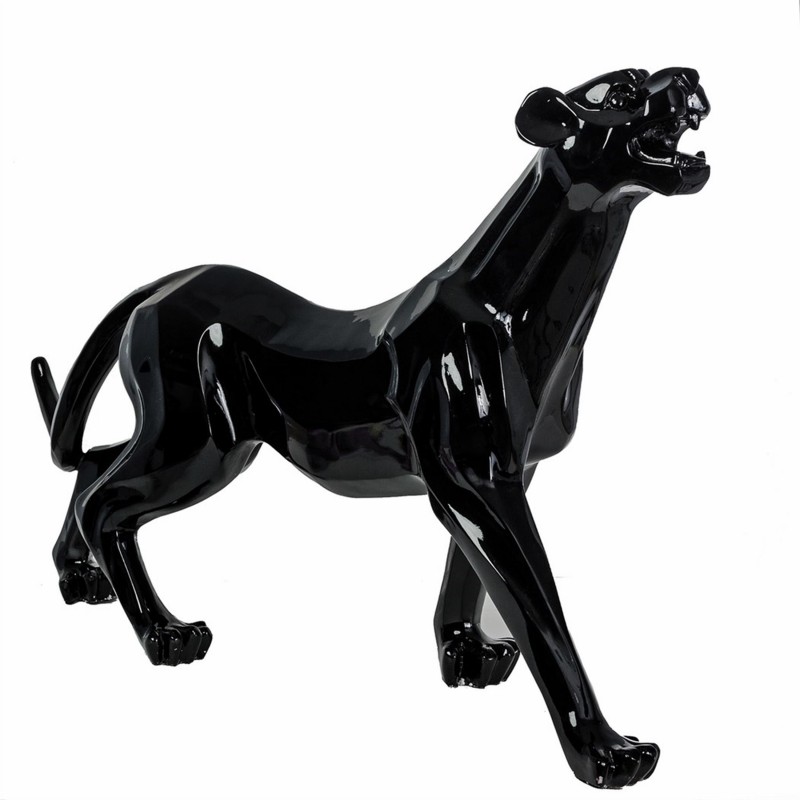 Statue panthere noire : acheter une sculpture panthere noire pour votre  decoration