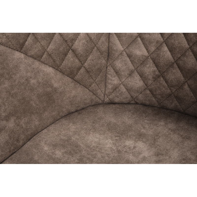 Set of 2 cushioned chairs Scandinavian MADISON (dark gray) - image 42116