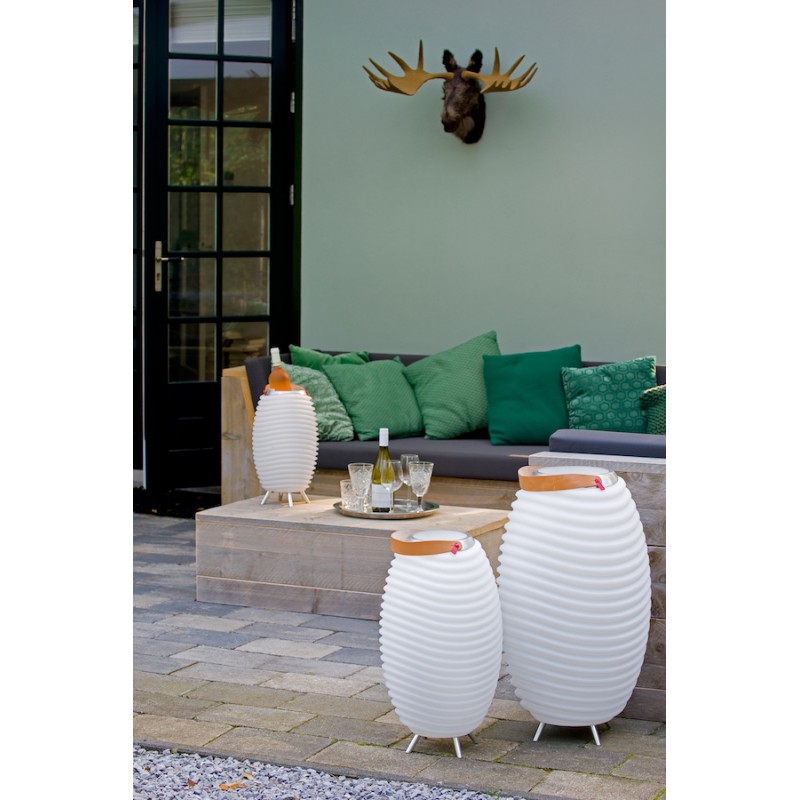 Lamp LED bucket champagne pregnant speaker bluetooth KOODUU synergy 35PRO (white) - image 42781