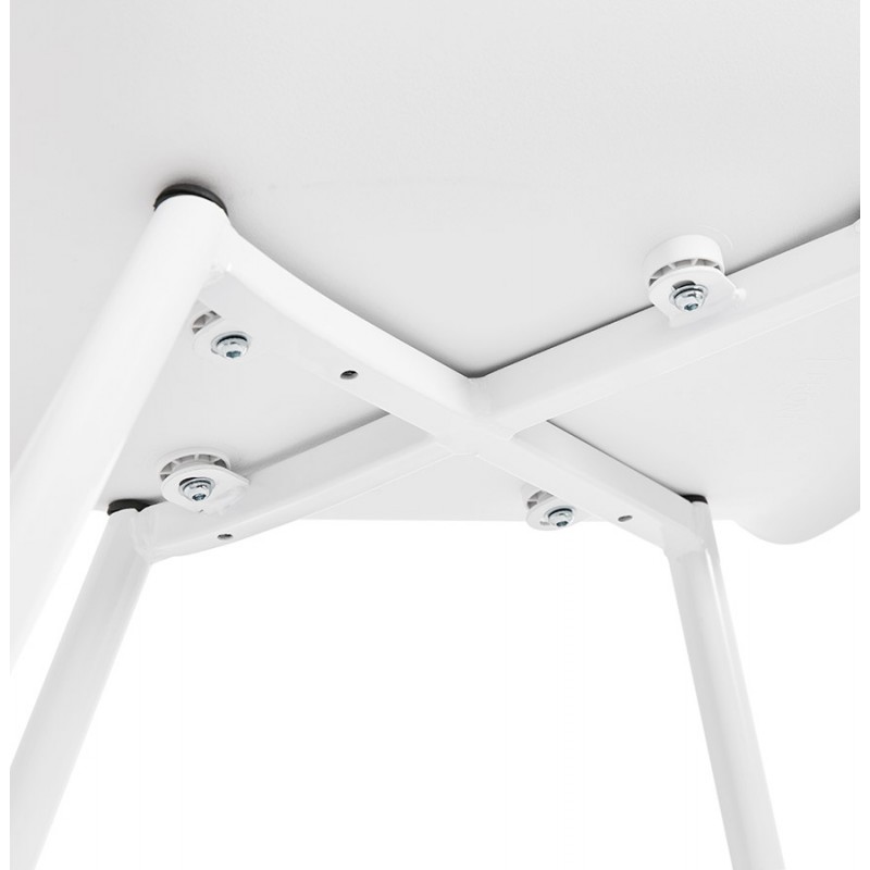 Sedia di design scandinava con braccioli in polipropilene COLZA (bianco) - image 43147