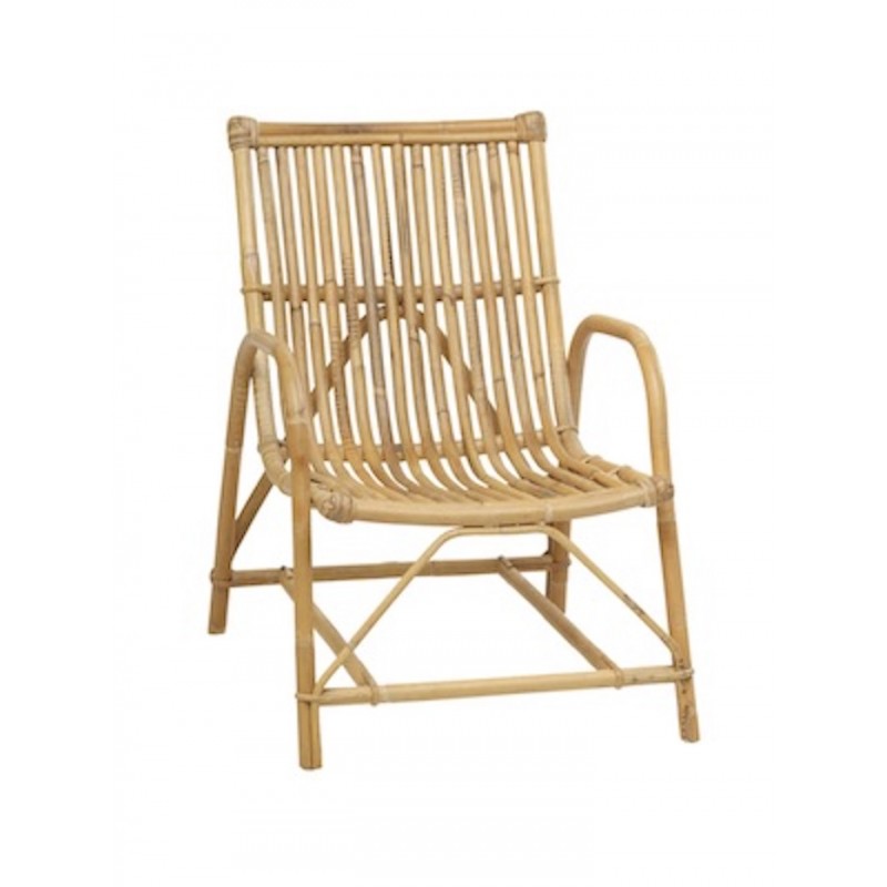 Olivier vintage style natural rattan chair - image 44331