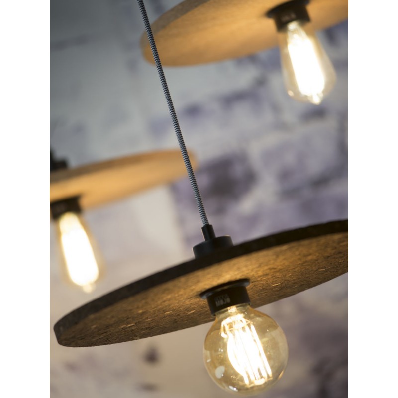 Lámpara de suspensión de corcho ALGARVE (natural) - image 44994