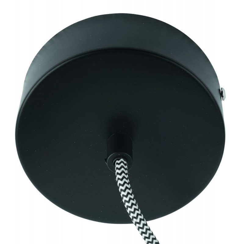 Amazon XL 1 tovagliolo riciclato tonalità lampada per sospensioni pneumatici (nero) - image 45036