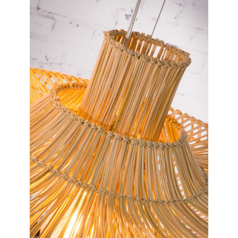 KALAHARI XL rattan suspension lamp (natural) - image 45206