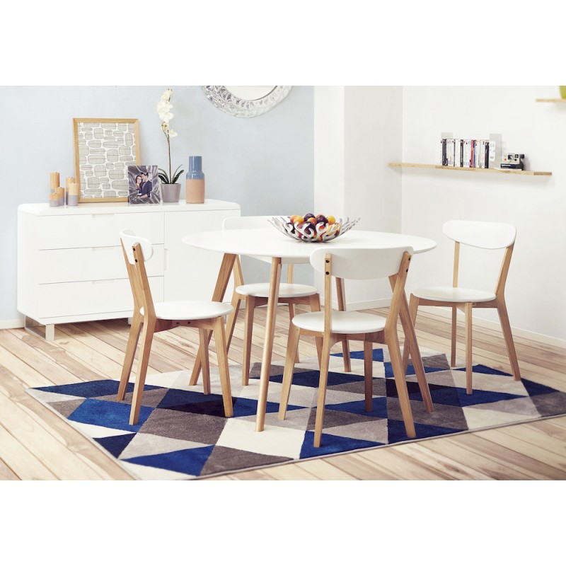 Córcega de mueble bajo en madera lacada (blanco) - image 45576