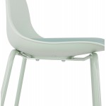 Industrial bar chair bar set of oceanE light green feet (light green)
