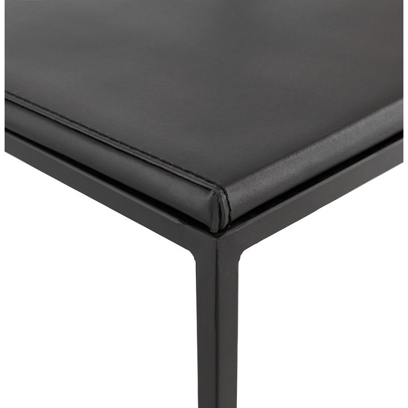 Industrielle Mittelhöhe Bar Bar Pad stapelbare schwarze Füße LOIRET MINI (schwarz) - image 46199