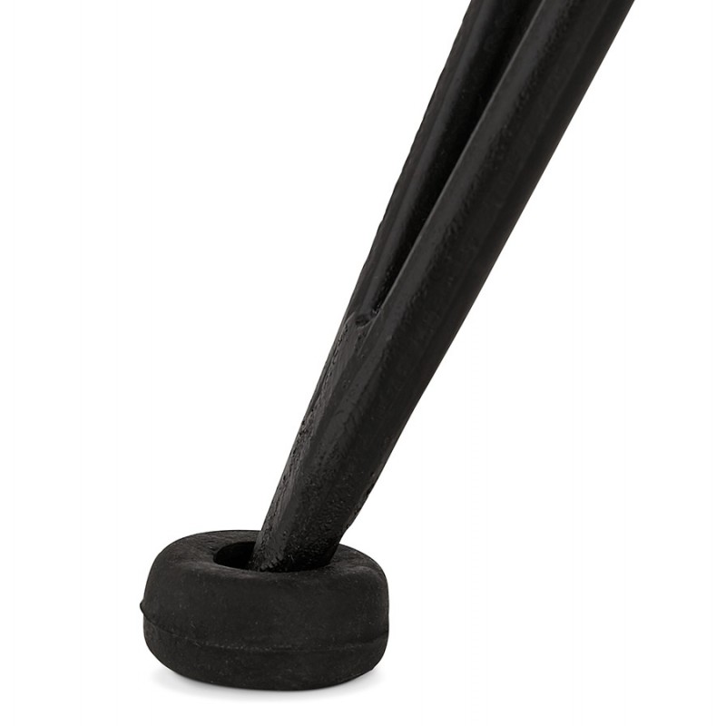 AMINI MINI black rattan bar stool (black) - image 46252