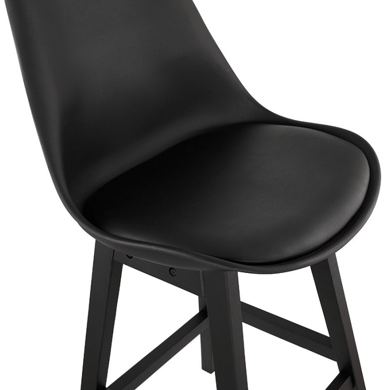 Bar stool bar chair black feet DYLAN (black) - image 46367