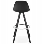 Bar stool design black feet OCTAVE (black)