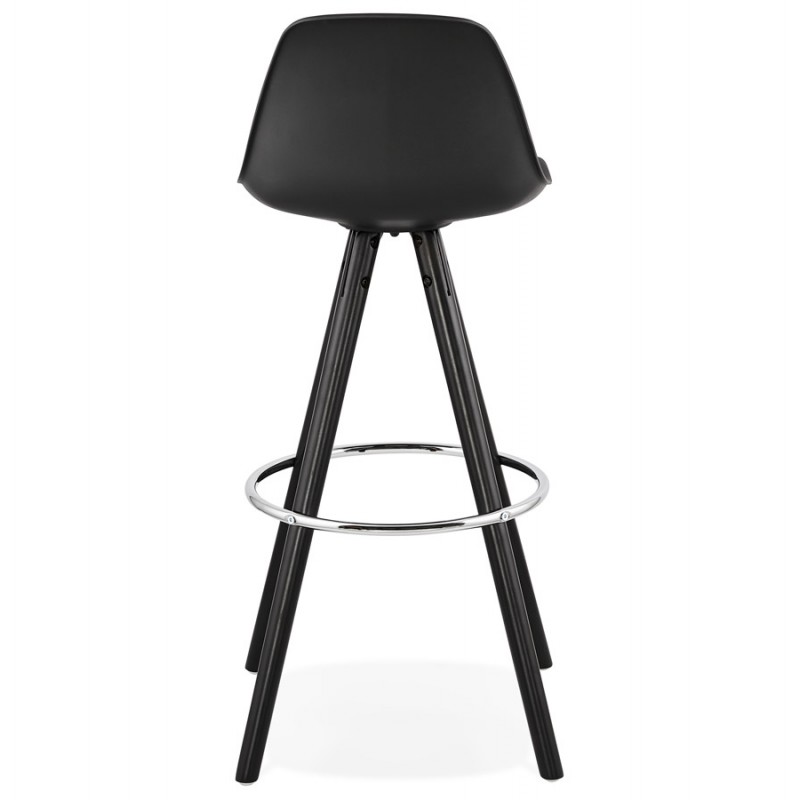 Bar stool design black feet OCTAVE (black) - image 46387