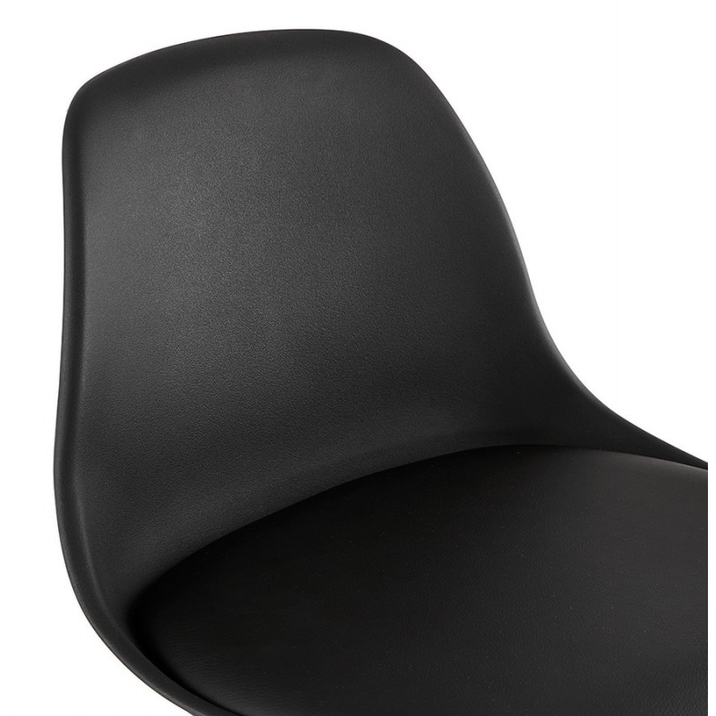 Bar stool design black feet OCTAVE (black) - image 46388