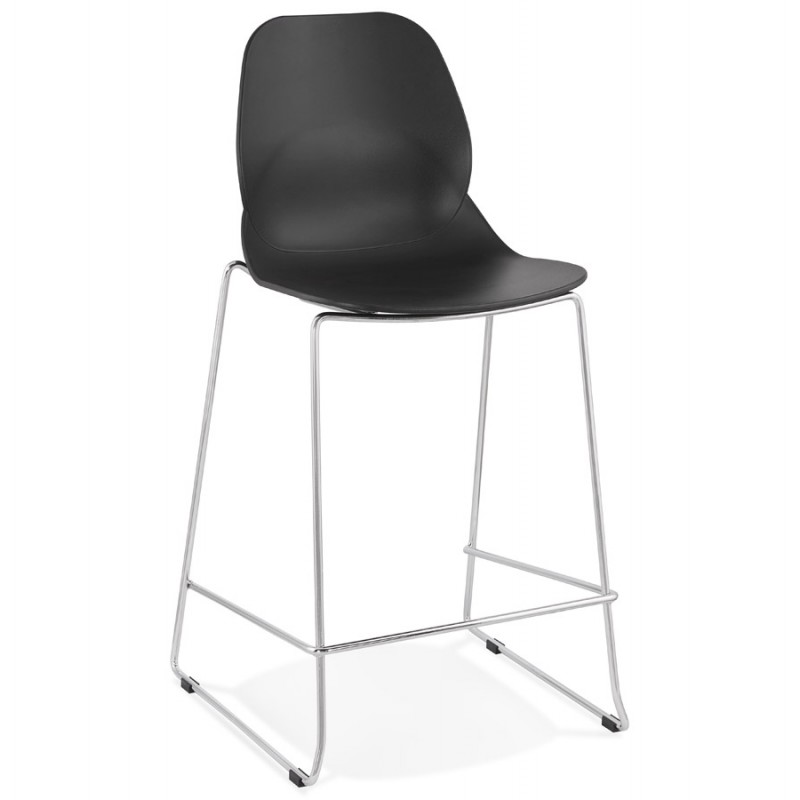 BAR bar set bar bar chair half-height stackable design JULIETTE MINI (black) - image 46562