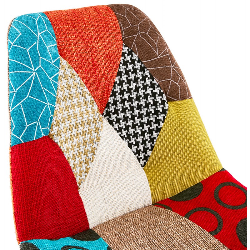 Bohemian patchwork bar chair bar stool in MAGIC fabric (multicolor) - image 46655