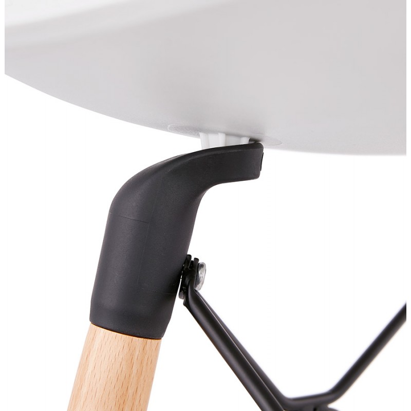 FAIRY Scandinavian design bar stool (White) - image 46745