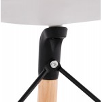 PACO Scandinavian design bar stool (white)