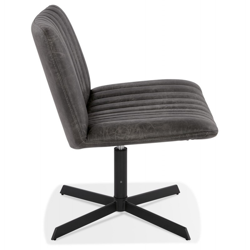 PALOMA swivel vintage chair (dark grey) - image 47266